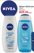 Nivea Shower Gel/Cream-500ml Each