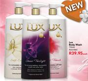 Lux Body Wash-750ml Each