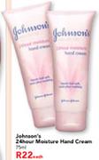 Johnson's 24hour Moisture Hand Cream-75ml Each
