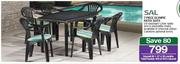 Sal 7 Piece Olympic Patio Suite