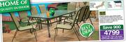 HTH 9 Piece Santa Cruz Patio Suite