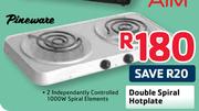 Pineware Double Spiral Hotplate