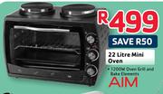 Aim 22 Litre Mini Oven
