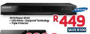 DVD Player E360