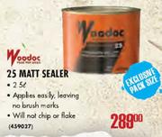 Woodoc 25 Matt Sealer-2.5L