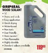 Gripseal Wood Sealant-1L