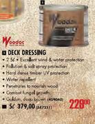 Woodoc Deck Dressing-5L