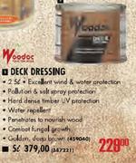 Woodoc Deck Dressing-2.5L 