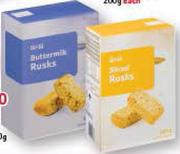 PnP Rusks Assorted-500g Each