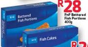 PnP Battered Fish Portions-400g
