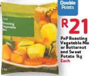 PnP Roasting Vegetable Mix Or Butternut And Sweet Potato-1Kg