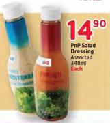 PnP Salad Dressing Assorted-340ml Each