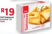 PnP Samoosas Assorted-12's Each