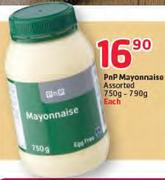 PnP Mayonnaise Assorted 750gm-790gm Each