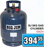 Big Jim 5Kg Gas Cylinder