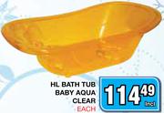 HL Bath Tub Baby Aqua Clear