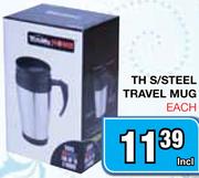 TH S/Steel Travel Mug