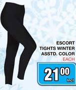 Escort Tights Winter Asstd. Color