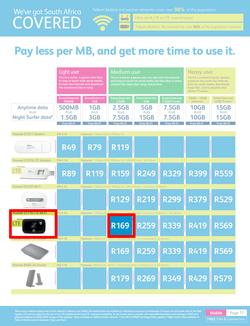 Telkom Mobile : (Valid until 30 Jun 2014), page 11