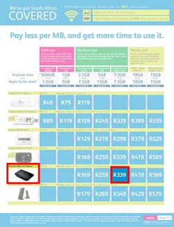 Telkom Mobile : (Valid until 30 Jun 2014), page 11