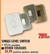 Single Level Switch Each