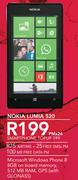 Nokia Lumia 520- On Smartphone Topup 199