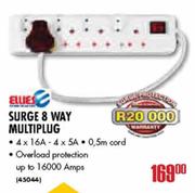 Ellies Surge 8 Way Multiplug 