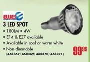Ellies 3 Led Spot 