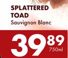 Splattered Toad Sauvignon Blanc-750ml
