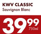 KWV Classic Sauvignon Blanc-750ml