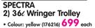 Addis Spectra 36L Wringer Trolley-Each