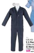 Ethnix Mens Denim Conti Suit - Each