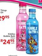 Kiddies Bubble Bath-750ml Each