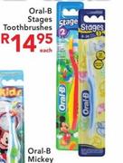 Oral-B Stages Toothbrushes-Each