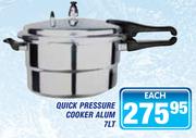 Quick Pressure Cooker Aluminium-7Ltr Each