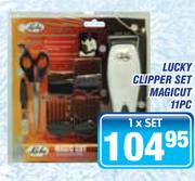 Lucky 11 Piece Clipper Set Magicut-Per Set