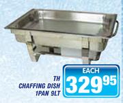 TH Chaffing Dish 1 Pan-9Ltr Each