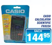 Casio Calculator Scientific FX82ZA-Each