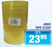 Gogo Tape Clear-12's