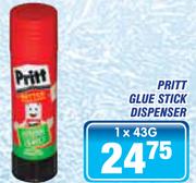 Pritt Glue Stick Dispenser-43g