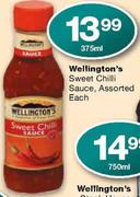 Wellington's Sweet Chilli Sauce-375ml