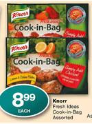 Knorr Fresh Ideas Cook-in-Bag Each