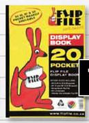 Flip File A4 Vertoonleer 20 Sakkies -Each