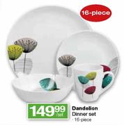 Dandelion Dinner Set-16 piece per set
