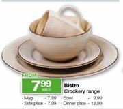 Bistro Crockery Range Bowl-each