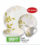 Leaf Dinner Set-16 piece per set