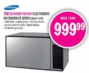 Samsung 30L Mirror Finish Electronic Microwave Oven (ME0113M)