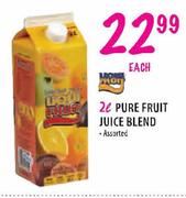 Pure Fruit Juice Blend-2L Each  