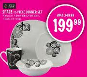 Space Dinner set-16 Piece