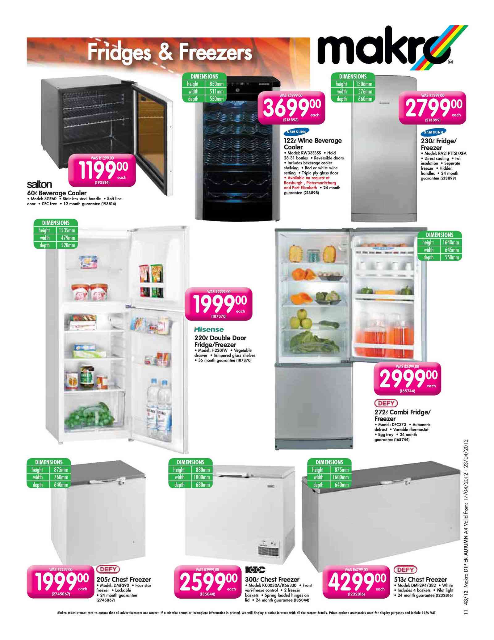 Special Samsung Wine Beverage Cooler122L(RW33EBSS) — www.guzzle.co.za